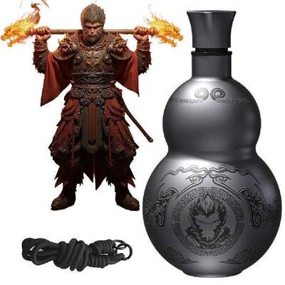 500ml Gourd Water Bottle Stainless Steel Wu Kong Water