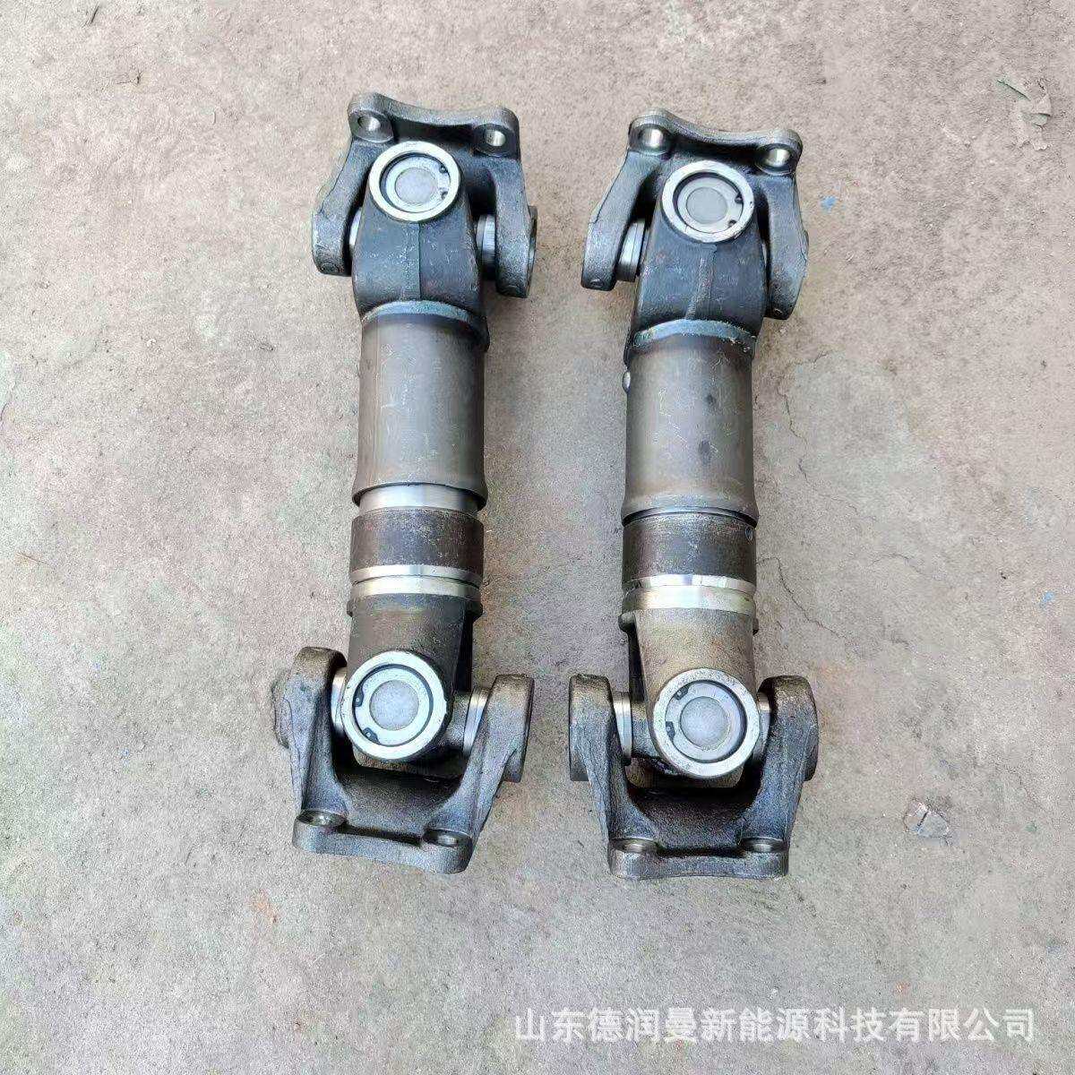 洒水车油罐车取力器万向节传动轴十字轴法兰联轴器水泵连接轴伸缩