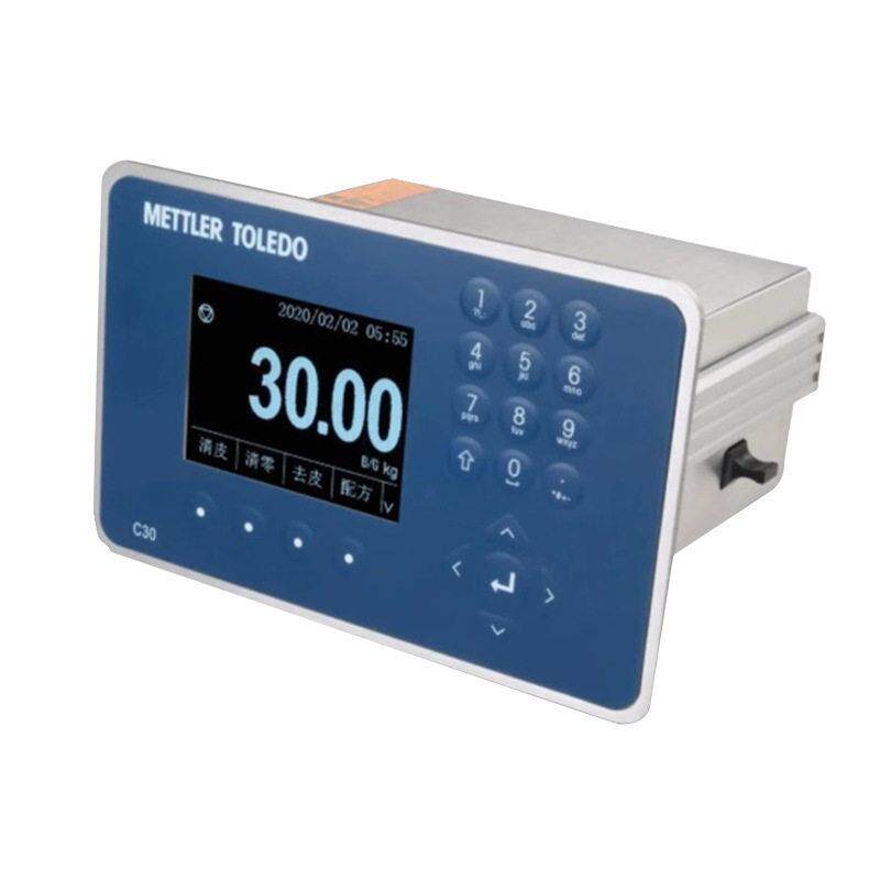 全新原装正品托利多C30仪表PLC称重显示控制器定量包装秤RS485