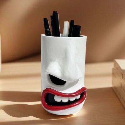 Funny Face Tissue Holder Novelty Tissue Dispenser Night