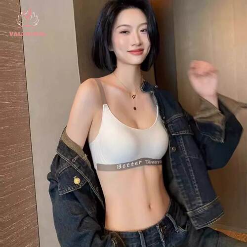 VALINGNSL夏季薄款无钢圈内衣女小胸聚拢胸罩防下垂无痕透气文胸