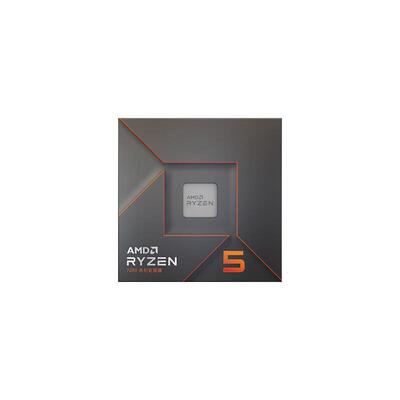 AMD锐龙七代 7000系列处理器 6核12线程AM5接口R5 7600X 盒装CPU