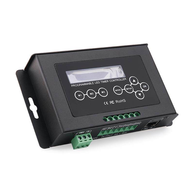 4路定时调光器 可录制DMX512控台信号 模拟自然界光线变化