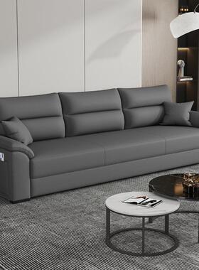 ltao1009人代轻奢猫抓布沙发客厅小户型公寓租房直排三出四位科技