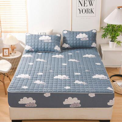 mattress topper protector fitted sheet bed cover bedcover