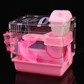 力套餐熊仓鼠单双搭城堡层用品亚克金丝笼版 窝笼子别墅混仓鼠仓鼠