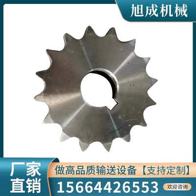 速发链轮齿轮双排机械传动08b滚筒4分机械用可定做304不锈钢
