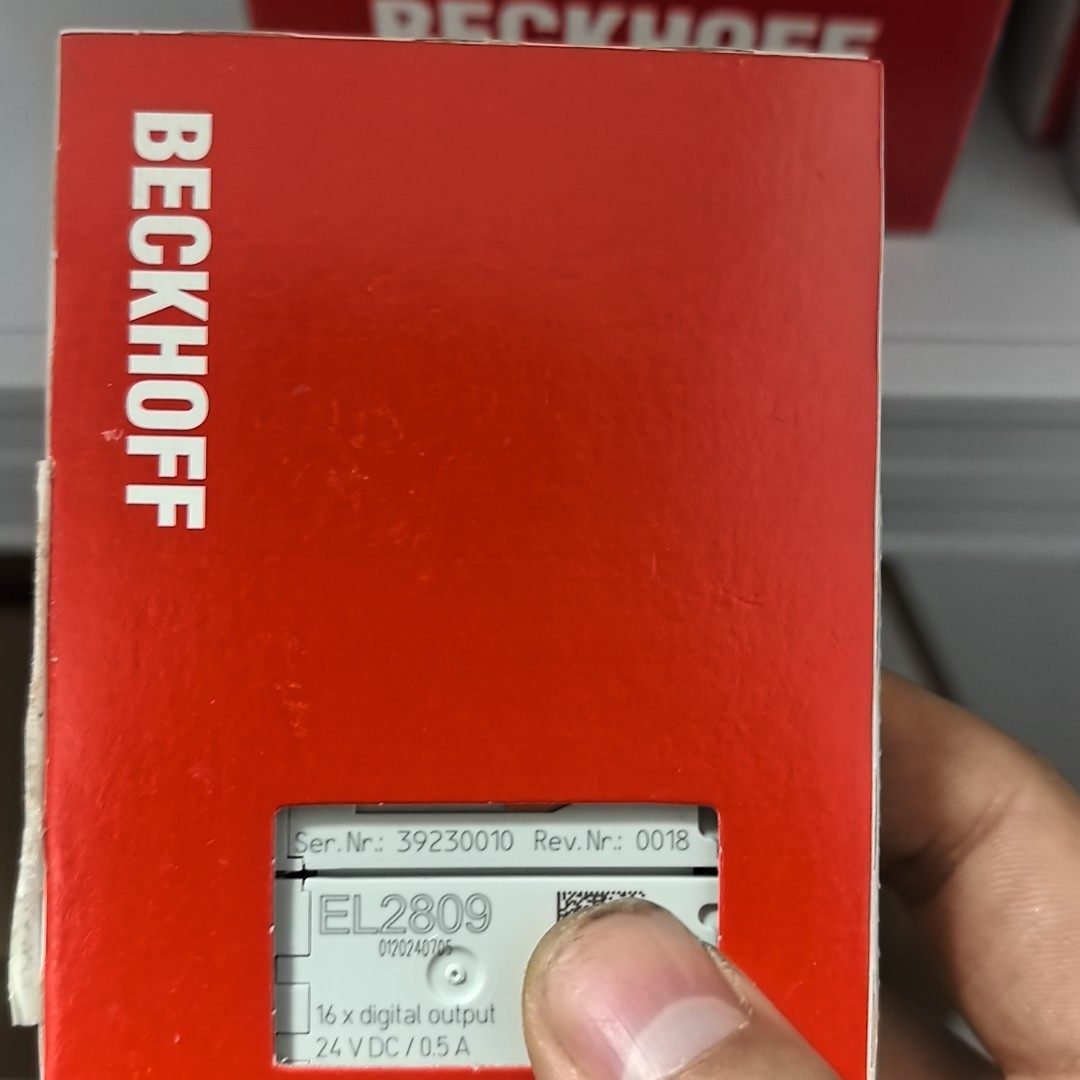 倍福模块EL2809  全新保内