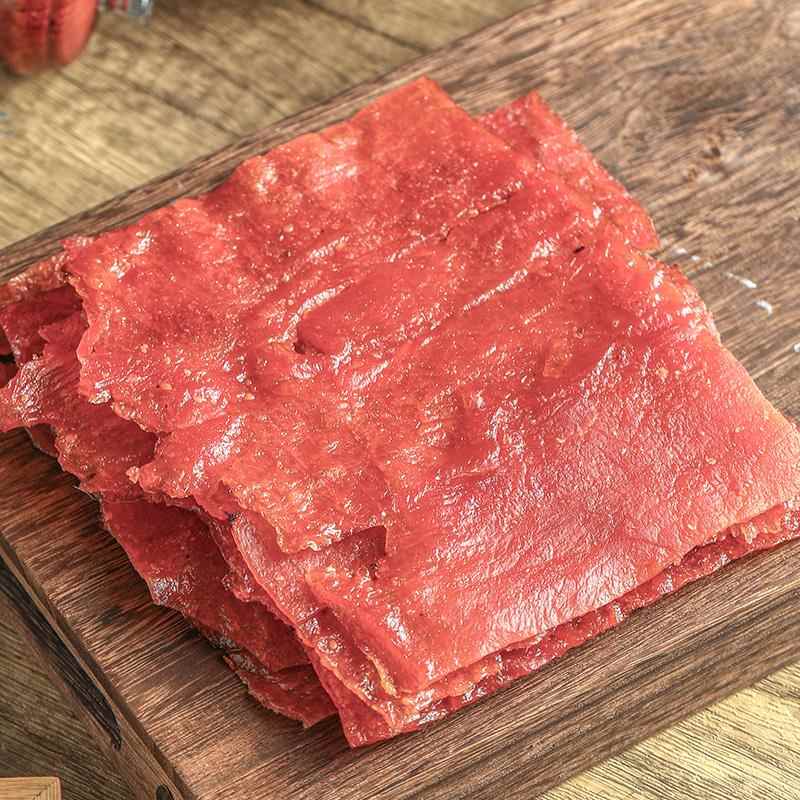 祥记吊龙猪肉脯零食大包大片碳烤手撕肉铺原味潮汕特产猪肉干即食