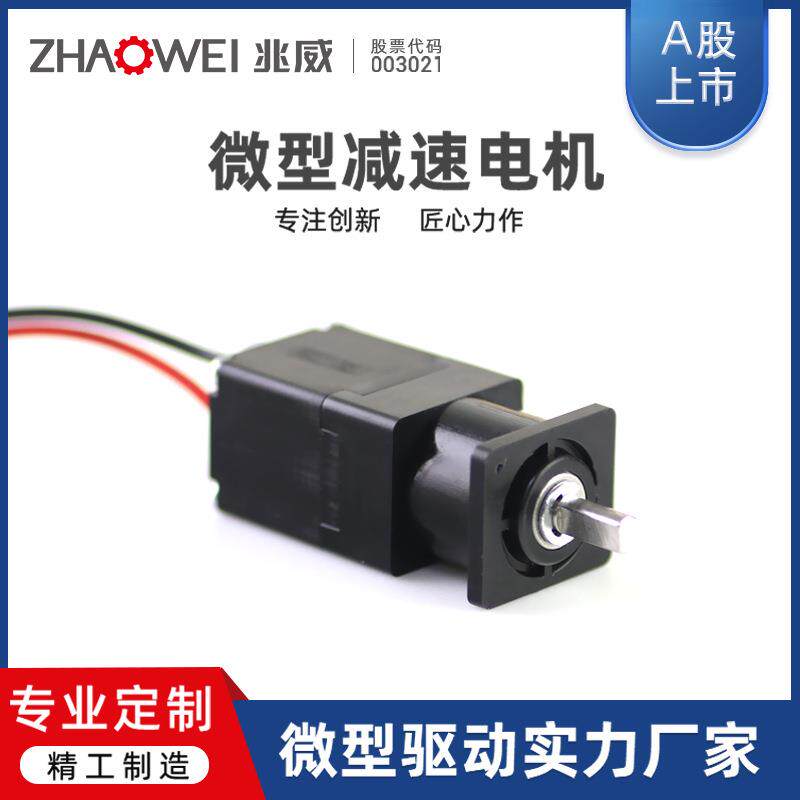 现货微型减速电机 智能单车电子锁行星齿轮箱6V小型直流减速电机