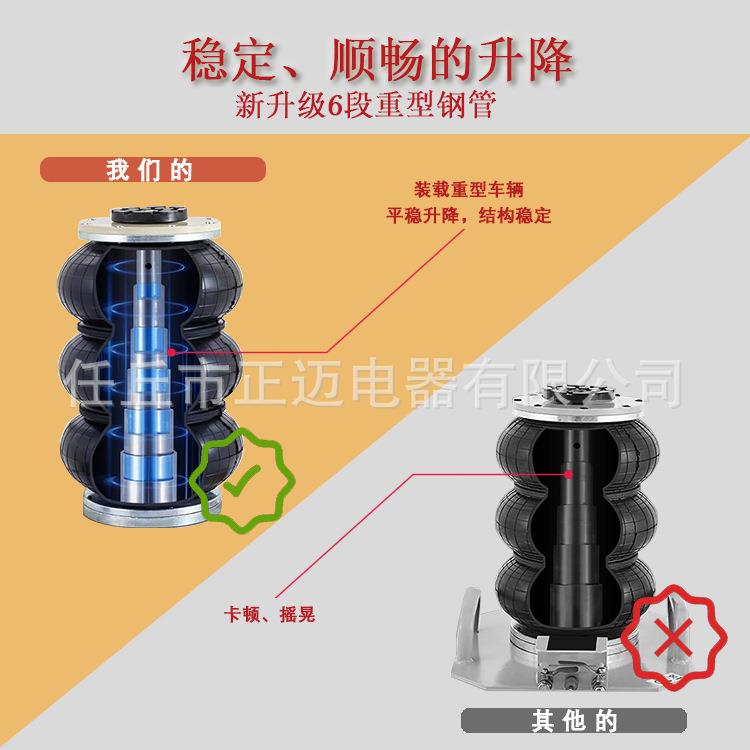 厂家直供卧式液压千斤顶气囊千斤顶充气式车用维修工具