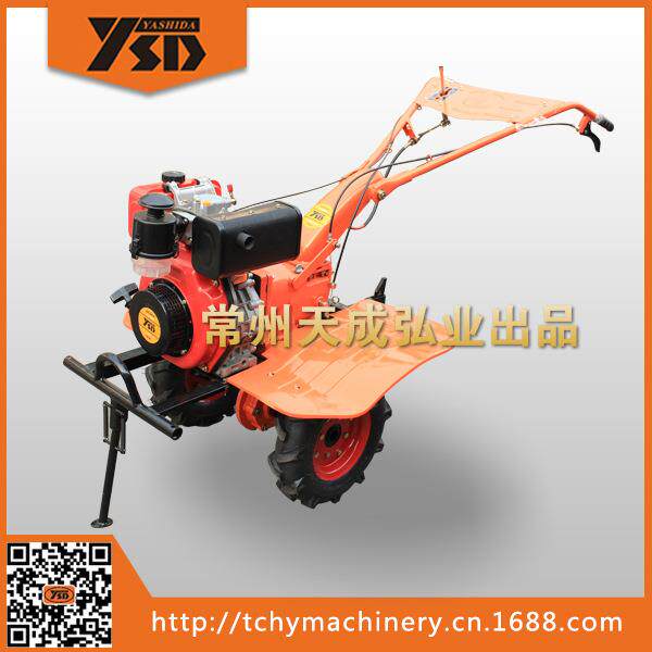 亚西达170FE/173FE 电起动柴油动力 微耕机 常州制造