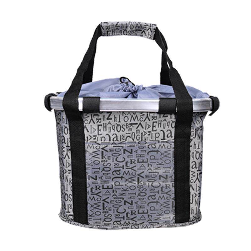 自行车篮子车筐前车筐便捷式山地车车框折叠车自行车挂篮单车配件