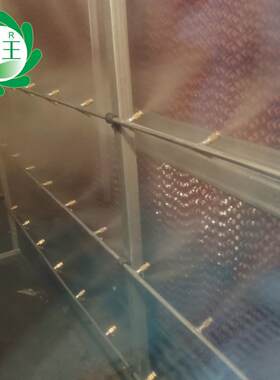 空调机组高压微雾加器机场酒新风机组湿加店湿水帘膜加湿器