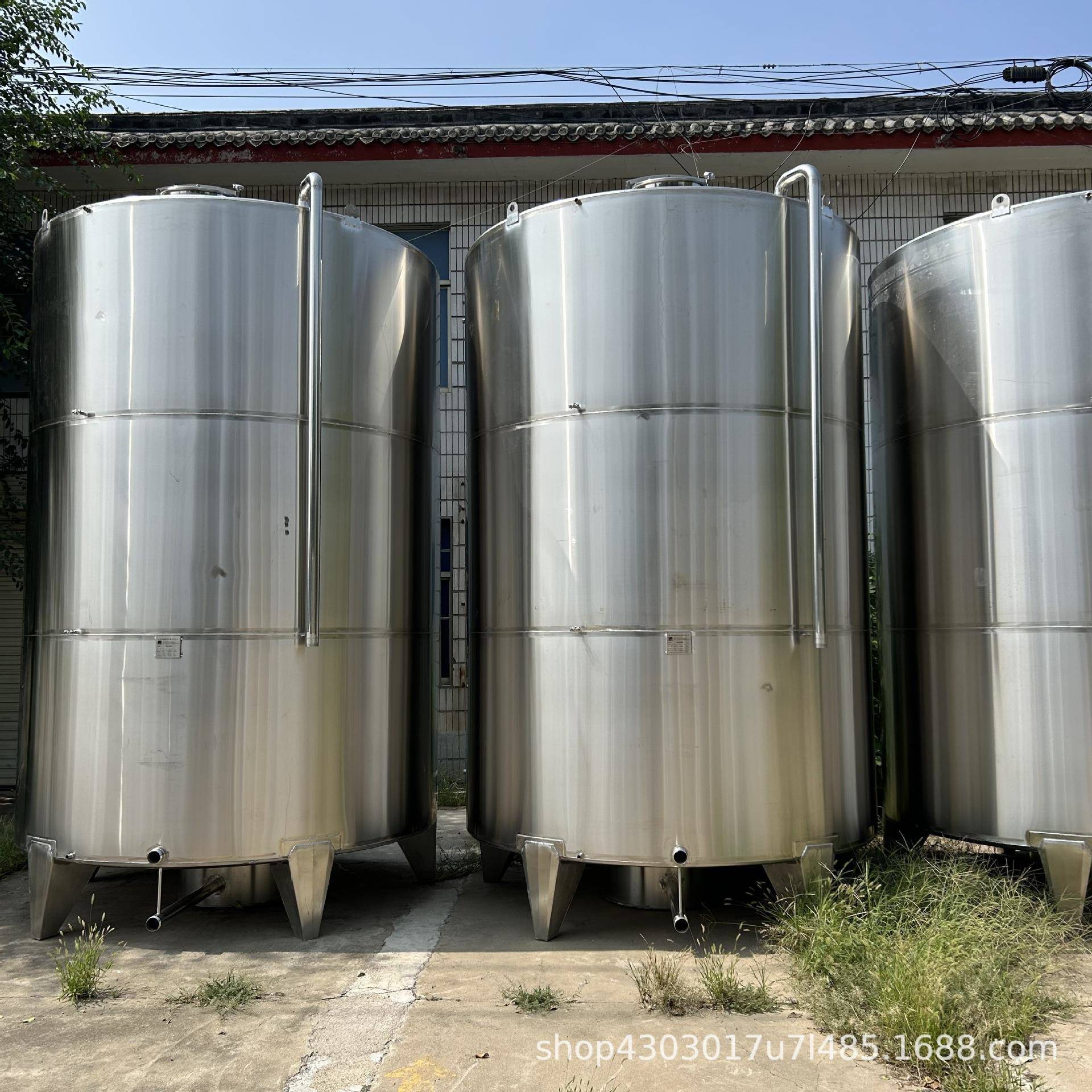 20立方不锈钢储罐酒厂酿酒白酒黄酒储酒罐大型液体储存设备