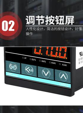 智能温控温温控器控仪CH402FK02-VM*A智N能IPD恒温器长壳表48*96