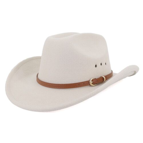 OIERNFE VintageStyle Cowboy Hat with Wide Brim Soft