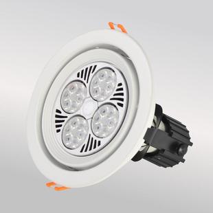 射灯led天花灯嵌入式 店珠宝店牛眼par30筒灯 孔灯超亮节能40w服装