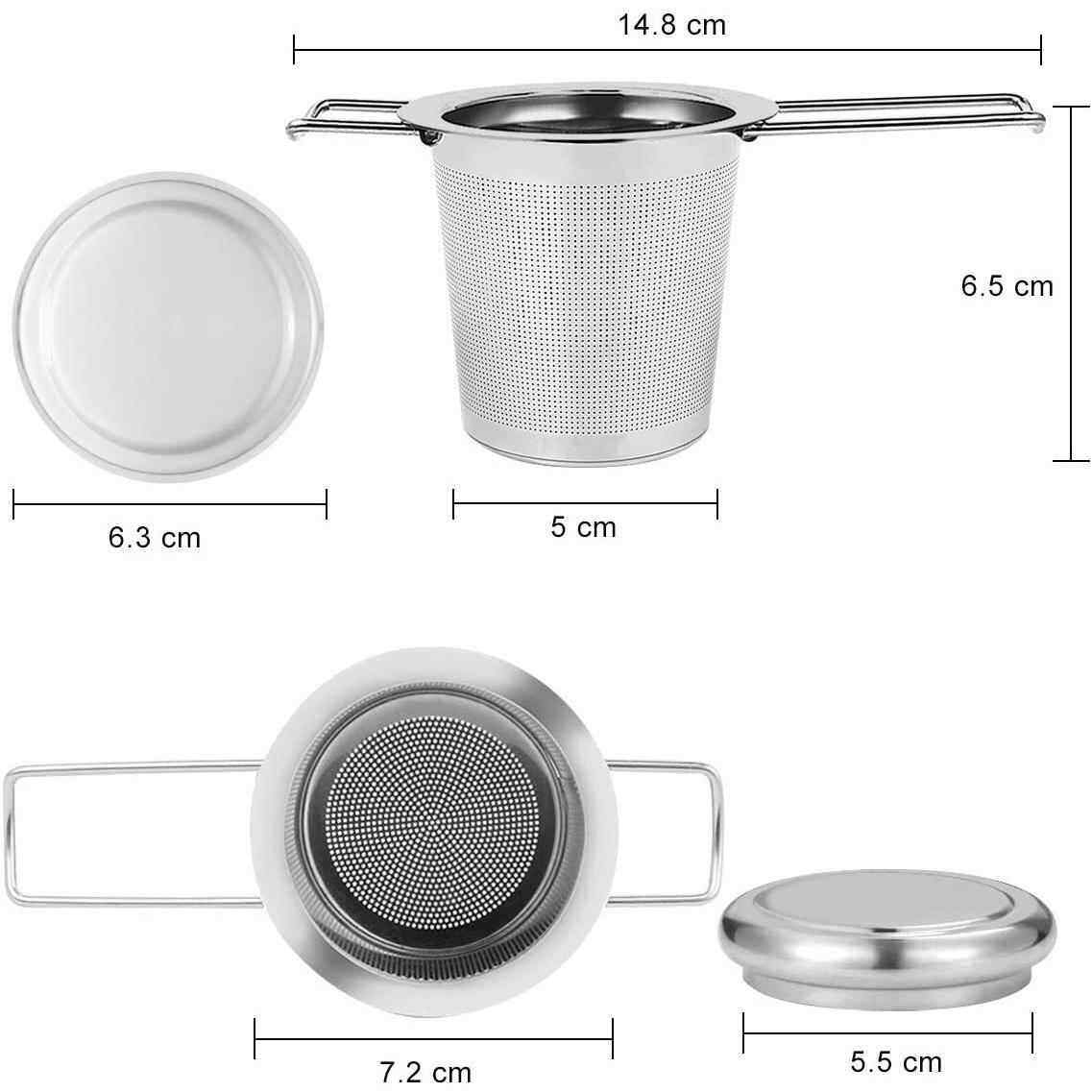 茶漏茶叶过滤器滤茶泡茶神器茶隔茶滤茶杯滤网茶包不锈钢滤器杯网