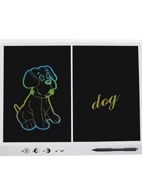 大儿童邮手写板屏尺寸22分液晶画板手绘儿童板画板智能画板寸 包