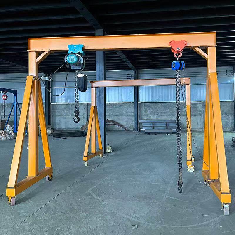 移动式龙门架电动吊车1吨2吨3吨可定制小型家用门式起重吊