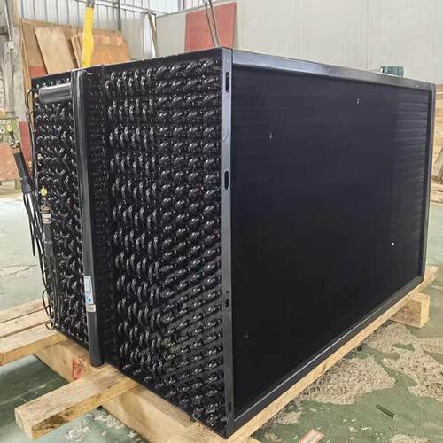 污泥烘干盘管式表冷器【来图加工】316L不锈钢翅片式换热器