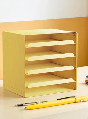 桌面信盘文件柜整理收纳盒信盘架办公a4资料柜多层收纳柜家用收纳