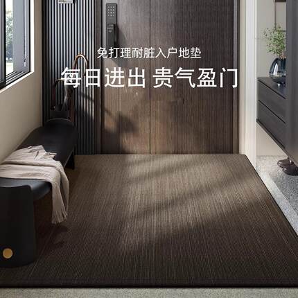德国德国地垫入户门垫新款轻奢高级进门地毯家用门外玄关耐脏防滑