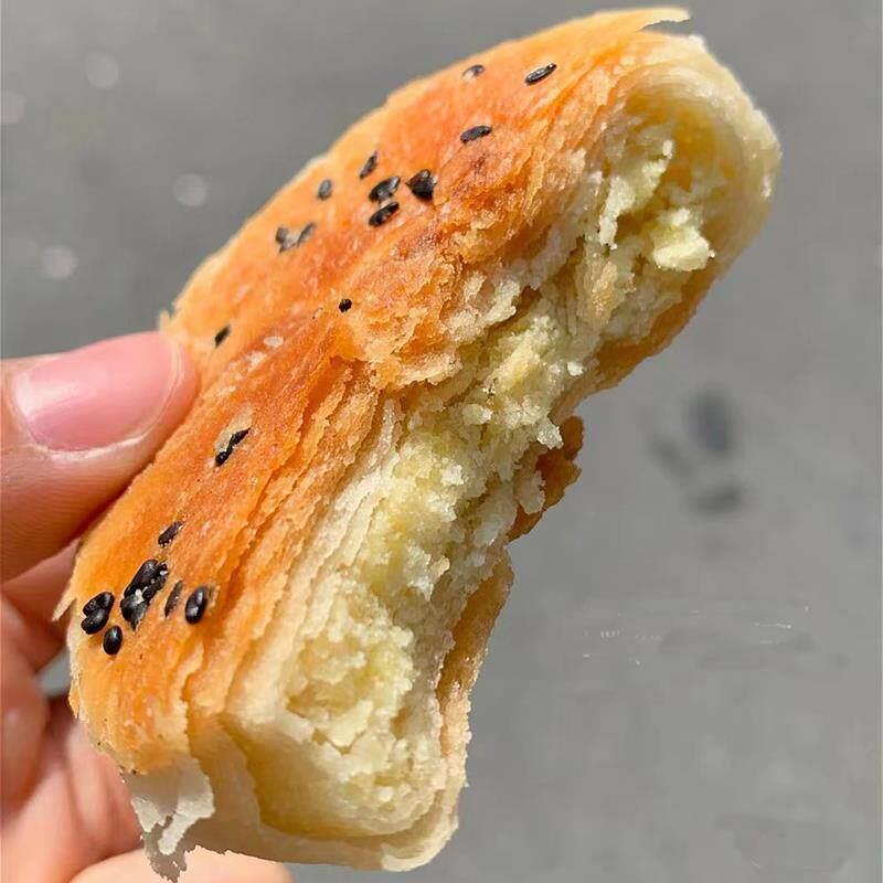 广东正潮州潮汕特产宗惠来绿豆饼 酥皮 老式 手工绿豆糕小吃零食
