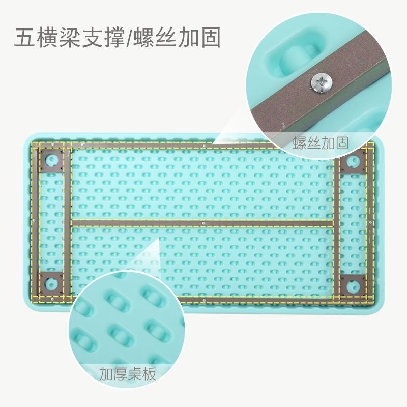 新款直销幼儿园桌椅儿童桌子塑料宝宝长方桌小孩学习画画游戏专用