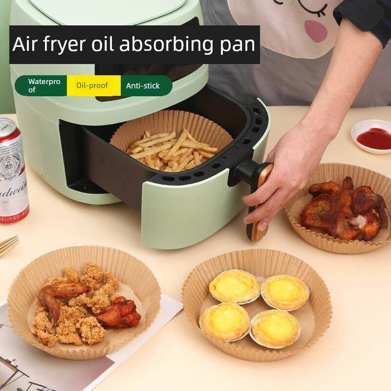 空气炸锅，烤盘，烧烤，家用食品，有机硅纸，烧烤纸，托盘，食品