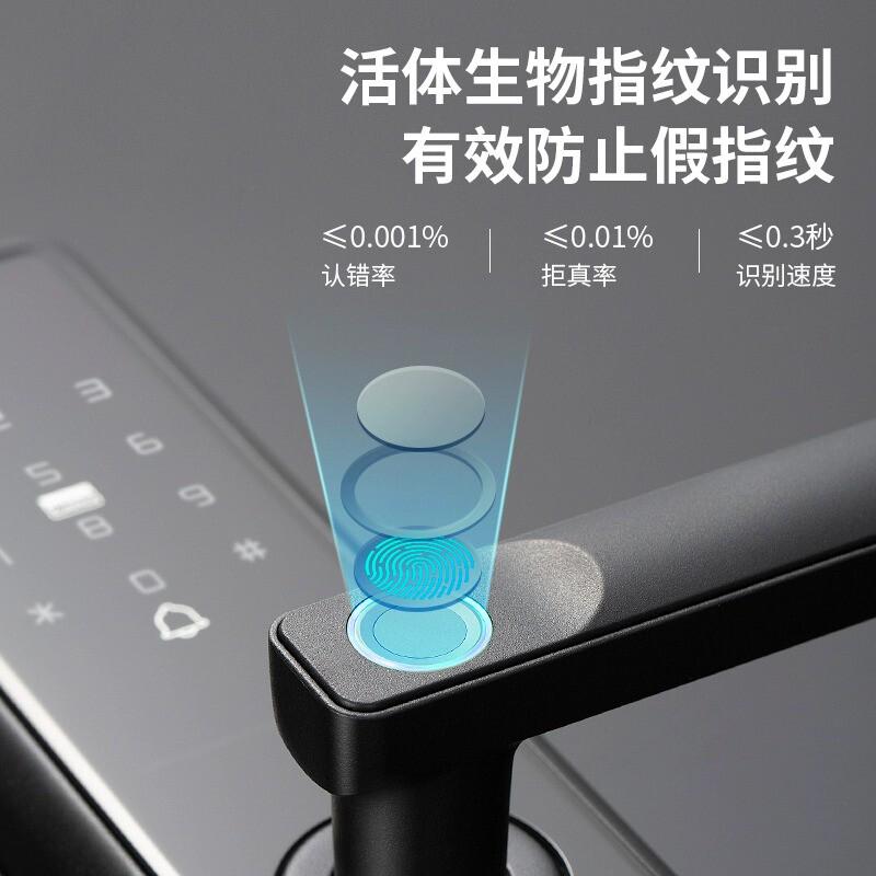 指纹锁家用防盗门密码锁人脸识别民宿智能门锁木门电子锁入户门锁