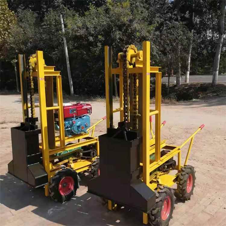 柴油自行式打夯机使用方便土地打夯机柴油电动多型号可咨询选购