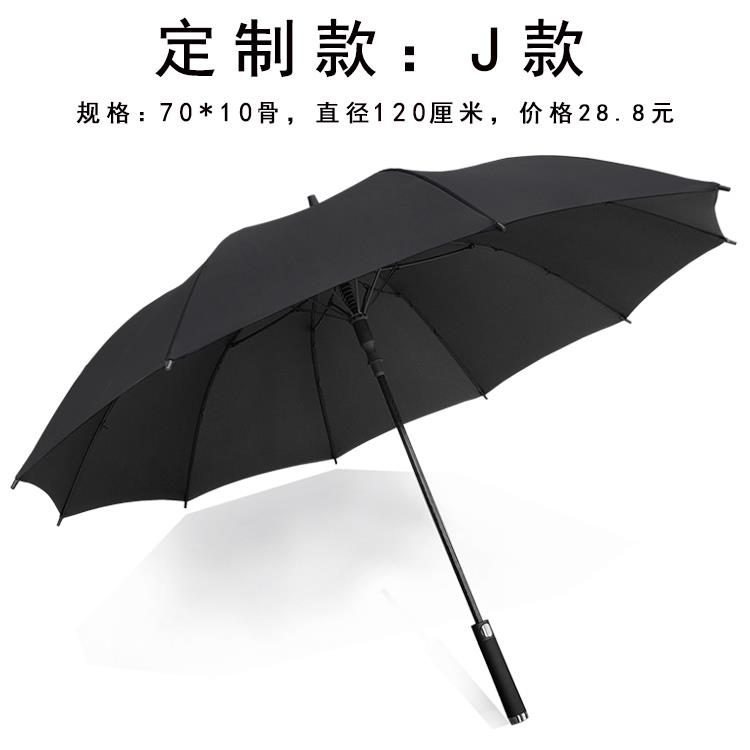 高档雨伞定制印lo遮go刻广告伞礼品字自全动折叠大号男女晴雨两用图片