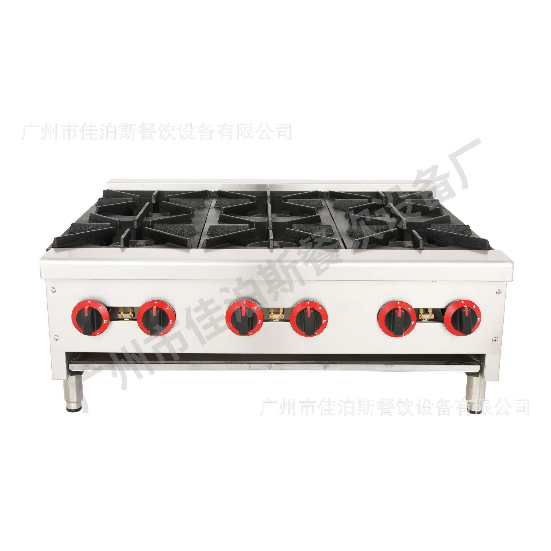 商用不锈钢豪华煲仔炉摆摊美式两头四头六头砂锅米线煲仔直销跨境