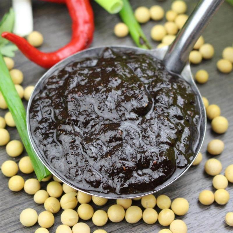 山丹豆豉酱450gX2袋装内蒙古赤峰豆瓣大豆调味酱蘸酱菜炒菜炖鱼肉