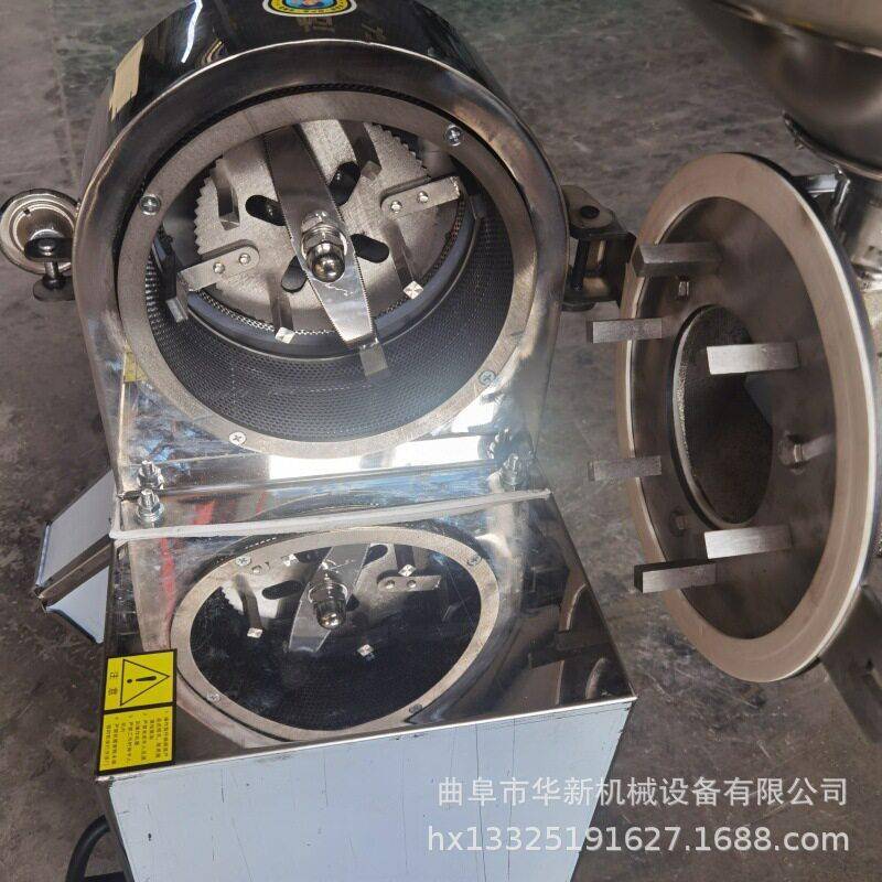 家用电25型不锈钢齿爪式粉碎机 良姜烘干香菜叶粉碎机 孜然打粉机