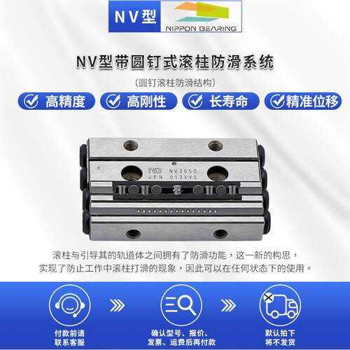 日本NB交叉滚子导轨59防蠕动结构NV20YQF7-1ZV2090N21502180