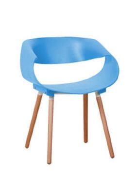 北欧伊斯靠背椅简约代休闲客会接待洽现谈桌椅姆组无品牌/合休息