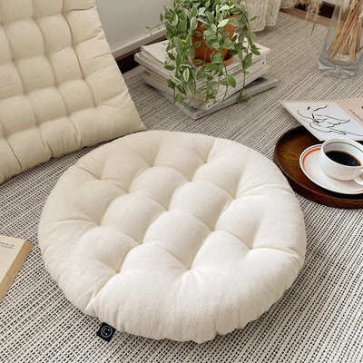 Chair Seat Cushion Soft Fluffy High Elasticity Anti-wrinkle