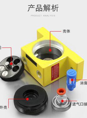 热销GT系列涡轮振动器 小型管道料仓振动敲击器 GT36涡轮震动器