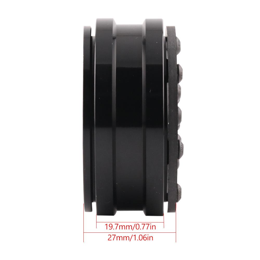 .车9寸纤碳维轮毂1/10仿真攀爬SCX110ZSLTRX4Capra管架车LCG轮胎