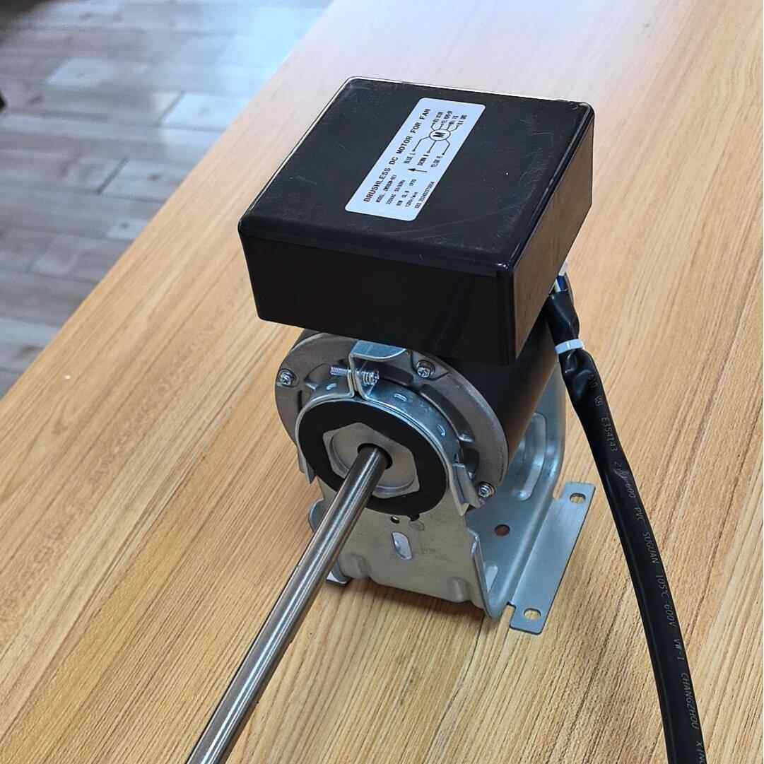 EC贯流风幕机直流无刷单相220v调速电机静音BLDCEC120W电机