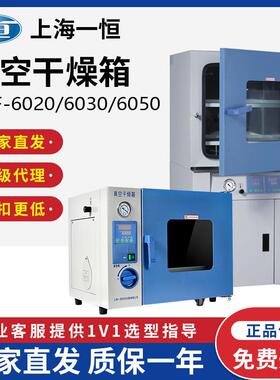 上海一恒DZF-6020/6030/6050真空干燥箱恒温抽烘箱恒温恒湿试验