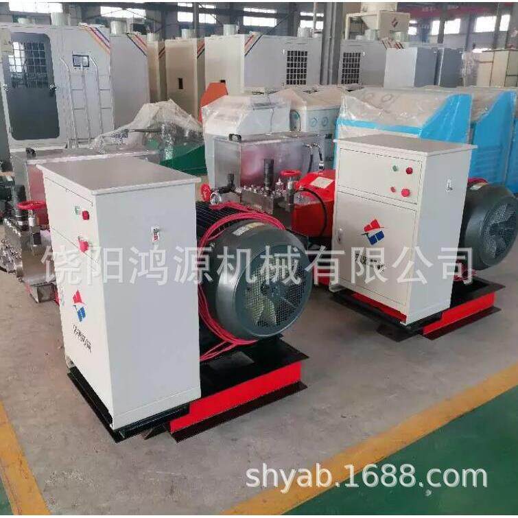 大流量电动试压泵高压大流量试压泵计算机控制打压系统胶管