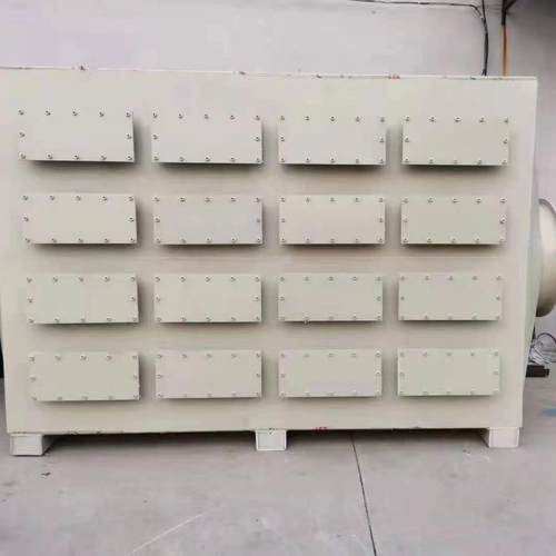 pp材质活性炭吸附箱 漆雾处理活性炭环保箱 工业废气净化器设备