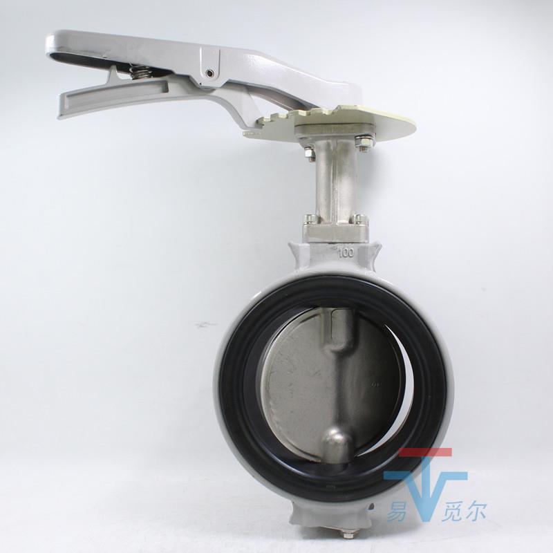 现货防结露对夹手柄蝶阀 日本KITZ北泽蝶阀PN16XJME不锈钢阀板