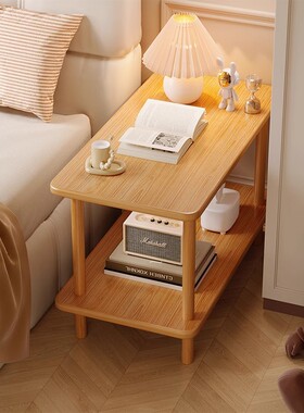 实木电脑主机托架打印机置物架办公室落地多层放置柜工位机箱架子