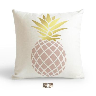 新款in厅s北欧极简约现枕代英小狗黑色抱套腰枕靠垫客卧室沙文发