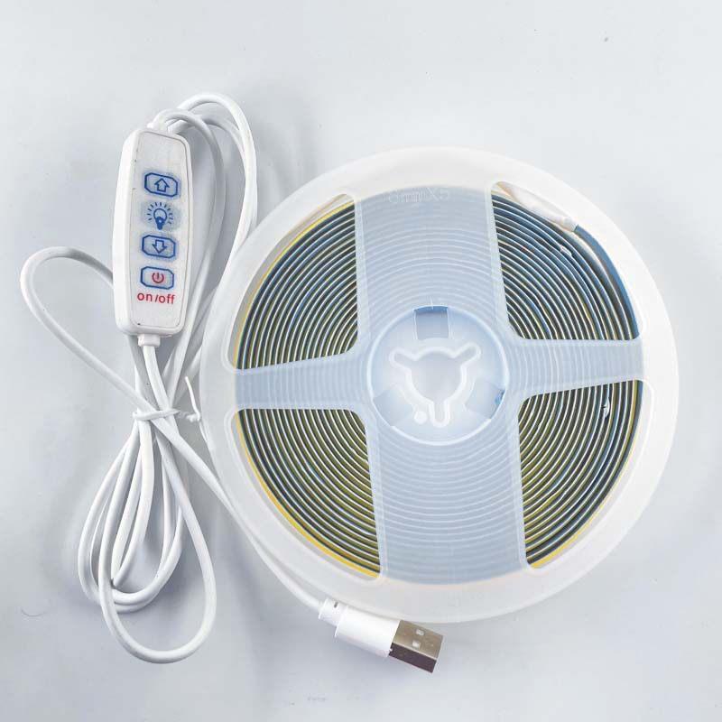 ob性灯带5 usb自粘软灯带COB触V摸开关套装柔灯条ledc灯条氛围背图片